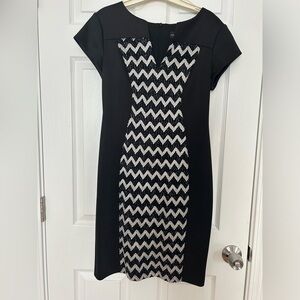 Super flattering black dress